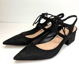 Zara Trafulac Block Heel, Pointed Toe Shoes